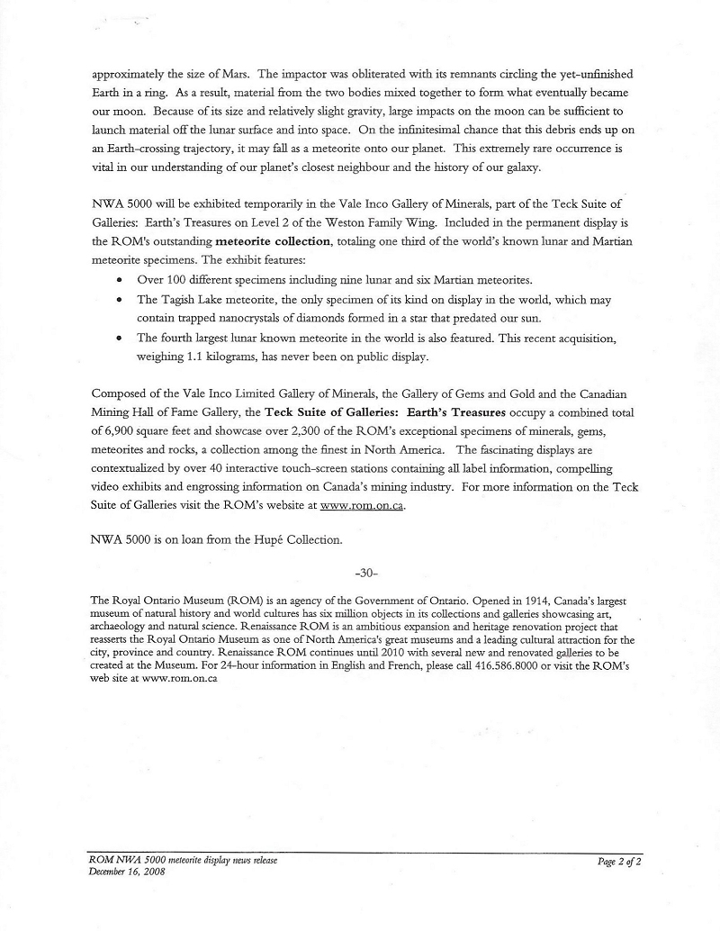 ROM Press Release Page 2